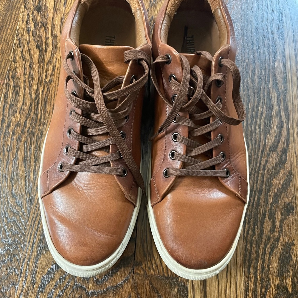Brown Leather Men's Shoes